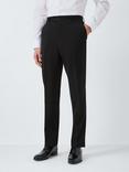 Kin Slim Fit Wool Blend Dinner Trousers, Black