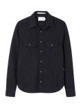 Peregrine Dexter Overshirt, Navy