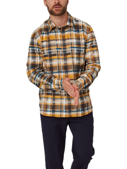 Peregrine Farley Brushed Cotton Shirt, Spratton - view 2, Spratton