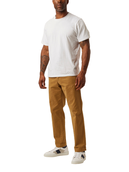 Peregrine Straight Fit Chore Trousers, Brown - view 2, Brown