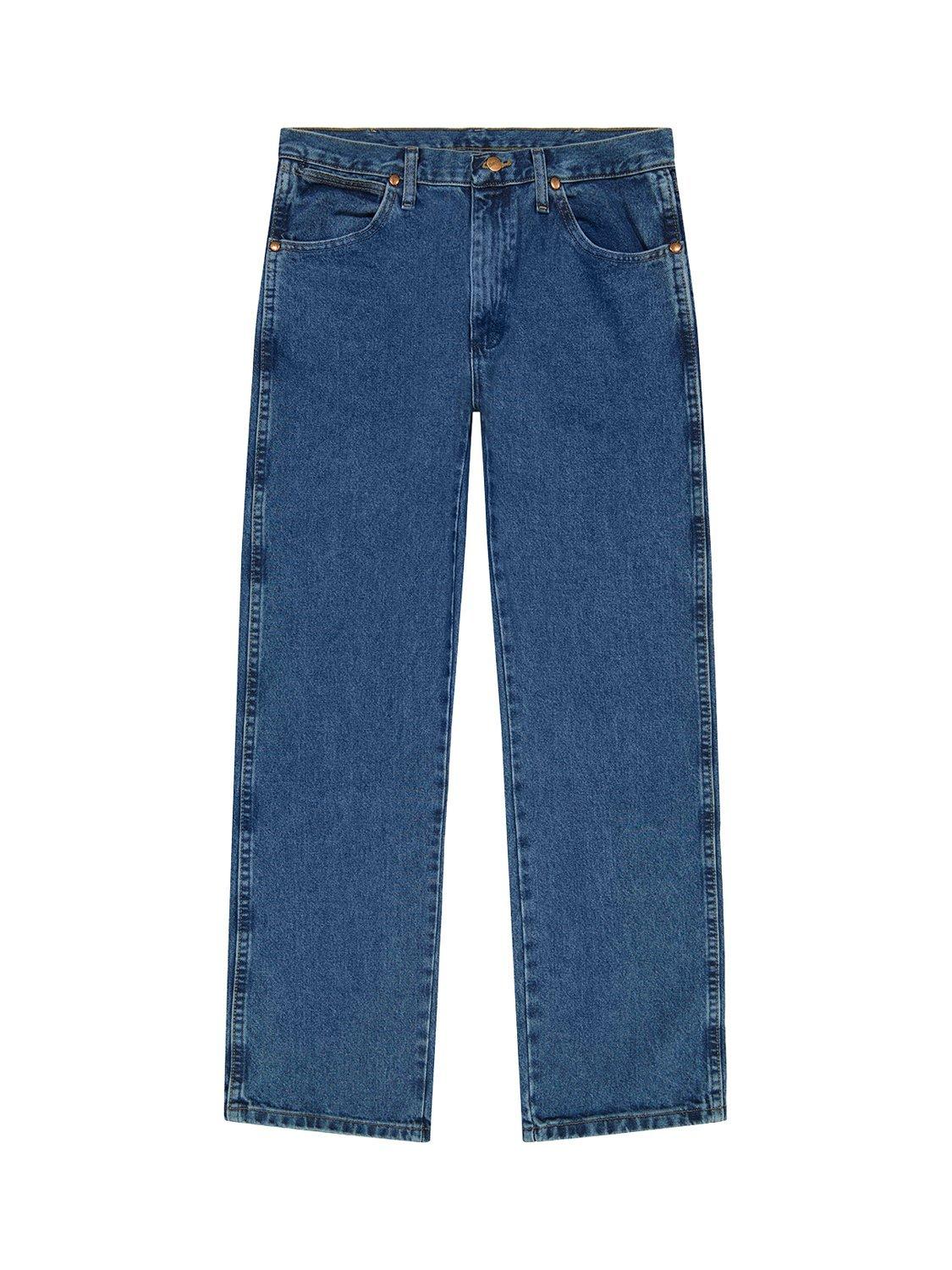 Product image 6 of 6, which shows Wrangler 13MWZ Cowboy Cut Jeans, Stone Wash, 30R