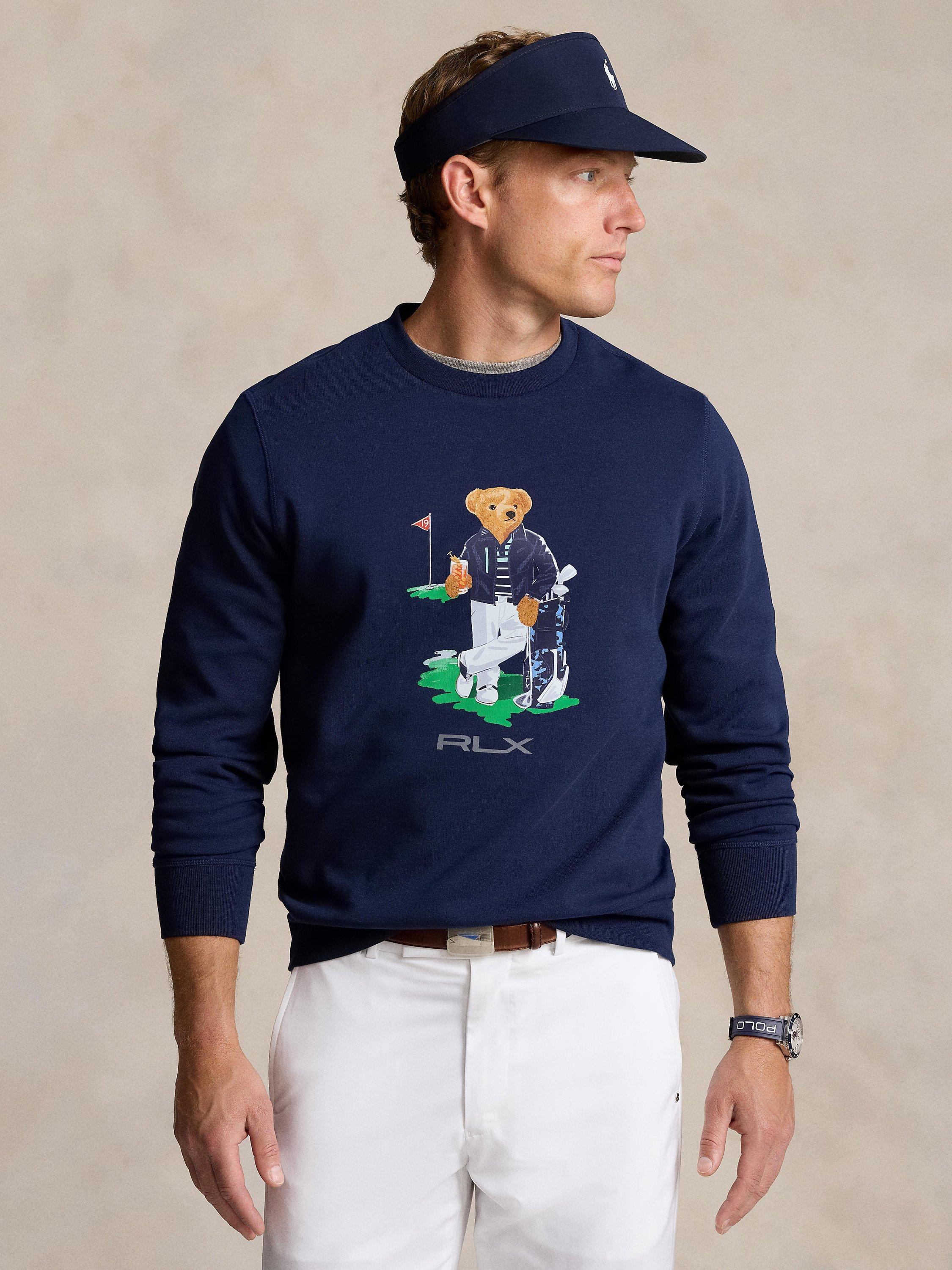 Polo Golf by Ralph Lauren Polo Bear Knit Sweatshirt Refined Navy