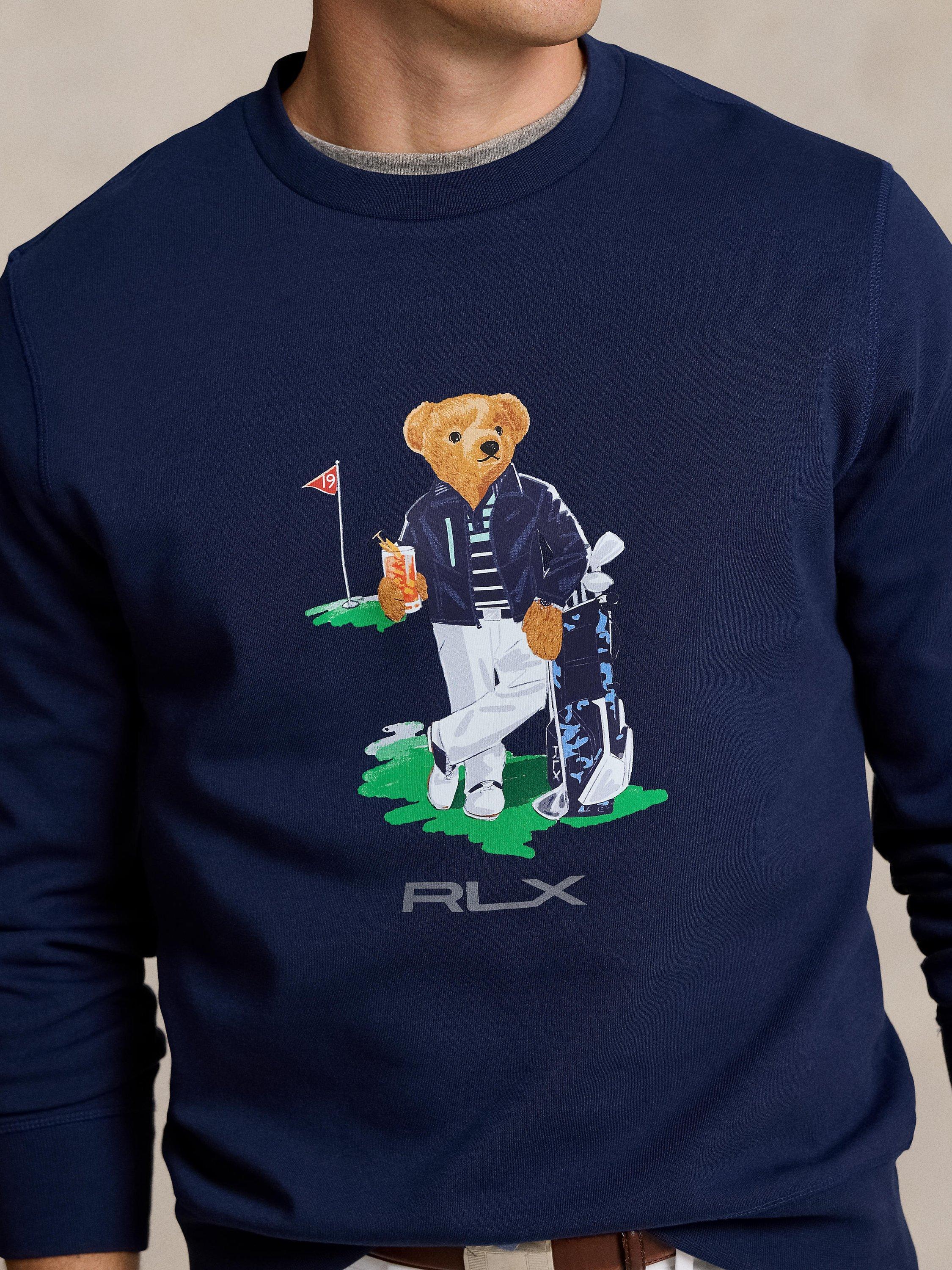 Polo Golf by Ralph Lauren Polo Bear Knit Sweatshirt Refined Navy