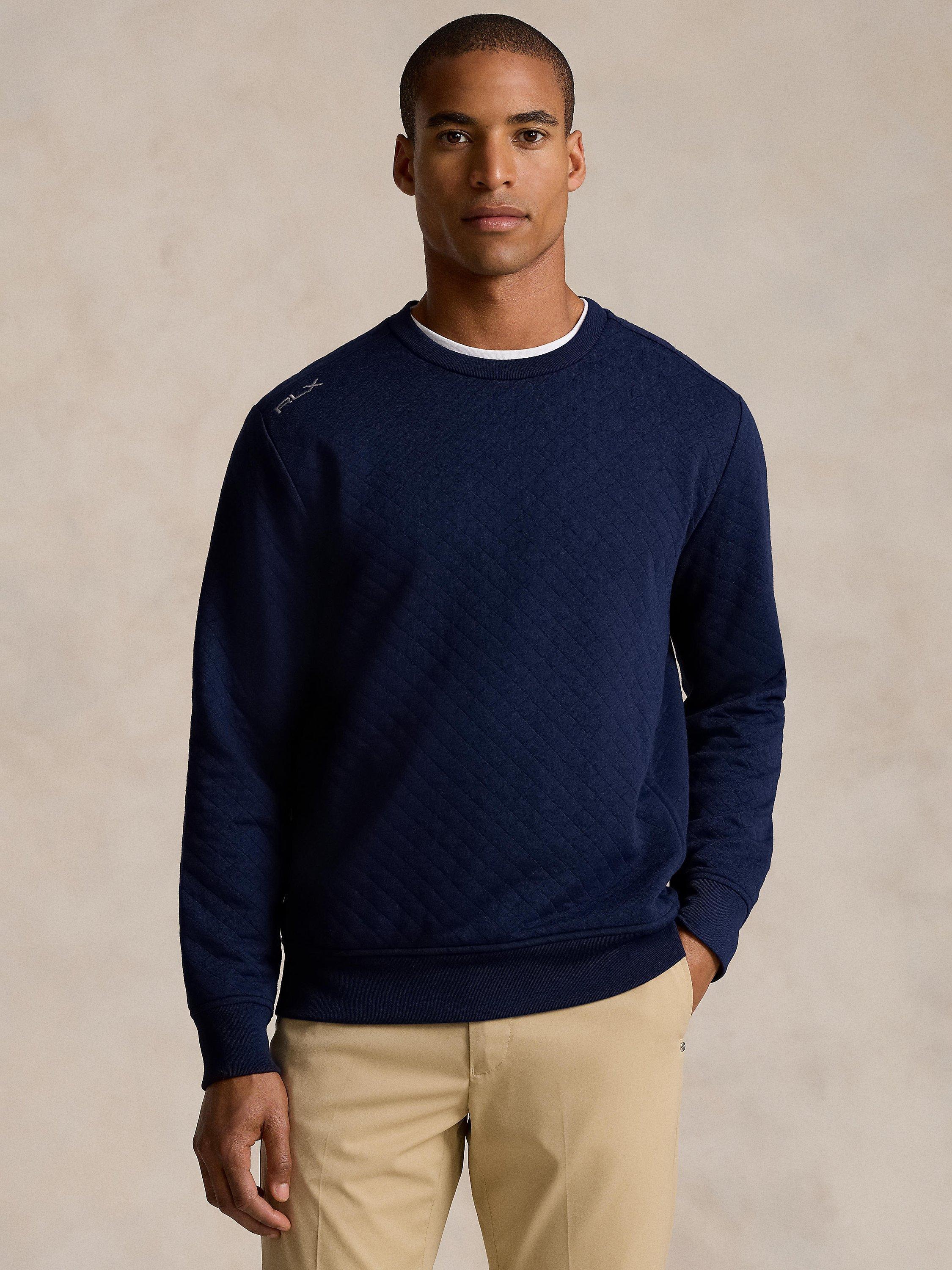 Polo Golf by Ralph Lauren Double Knit Sweatshirt Refined Navy