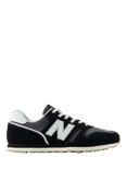 New Balance 373 Leather Blend Trainers, Black