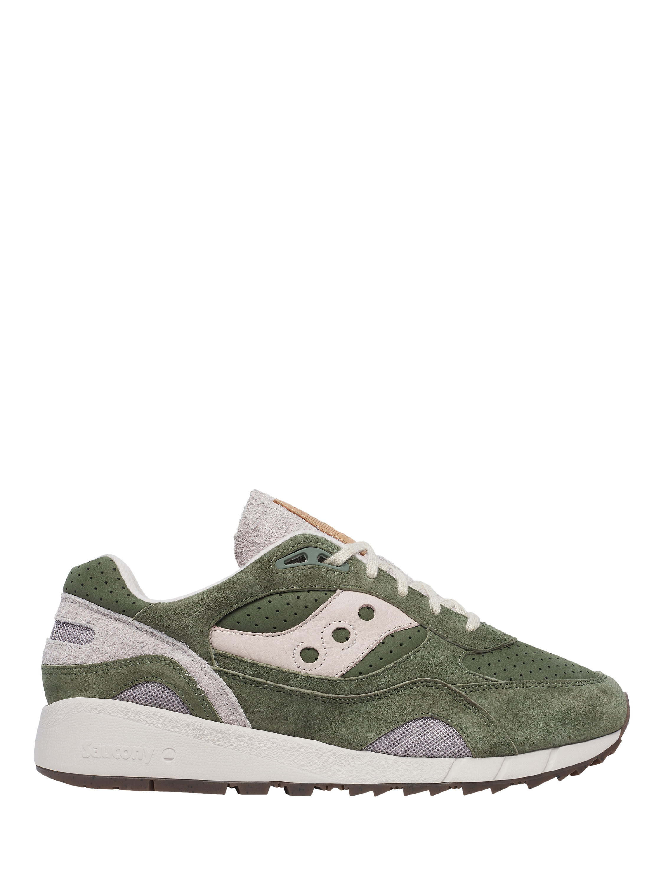 Saucony Shadow 6000 Lace Up Trainers Agave Moon