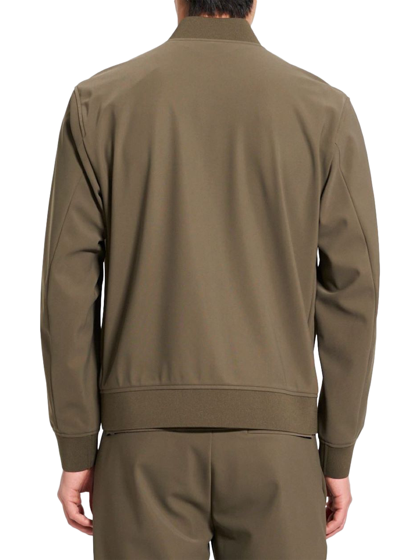 Product image 2 of 2, which shows Theory Murphy Bomber Jacket, Khaki Green, S