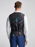 Ted Baker Regular Fit Sharkskin Waistcoat