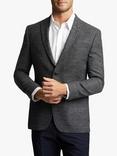 Ted Baker Slim Fit Fleck Suit Jacket, Charcoal