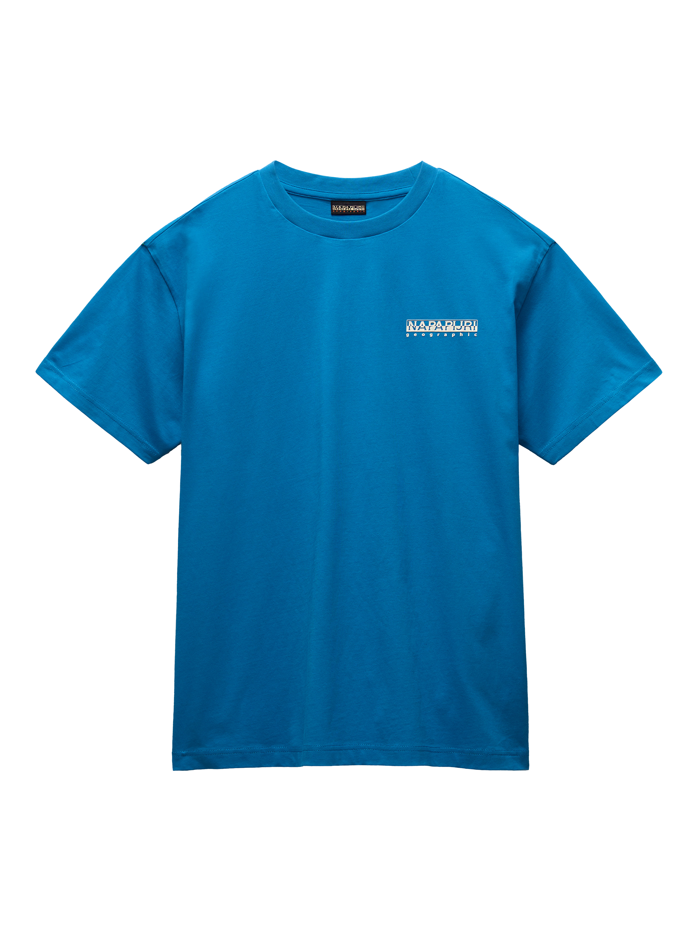 Napapijri Linth Short Sleeve T-shirt, Sapphire