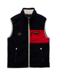 Napapijri Yupik Fleece Vest, Blue Navy