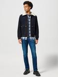 Wrangler Cotton Regular Fit Check Westerrn Shirt