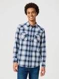 Wrangler Cotton Regular Fit Check Westerrn Shirt