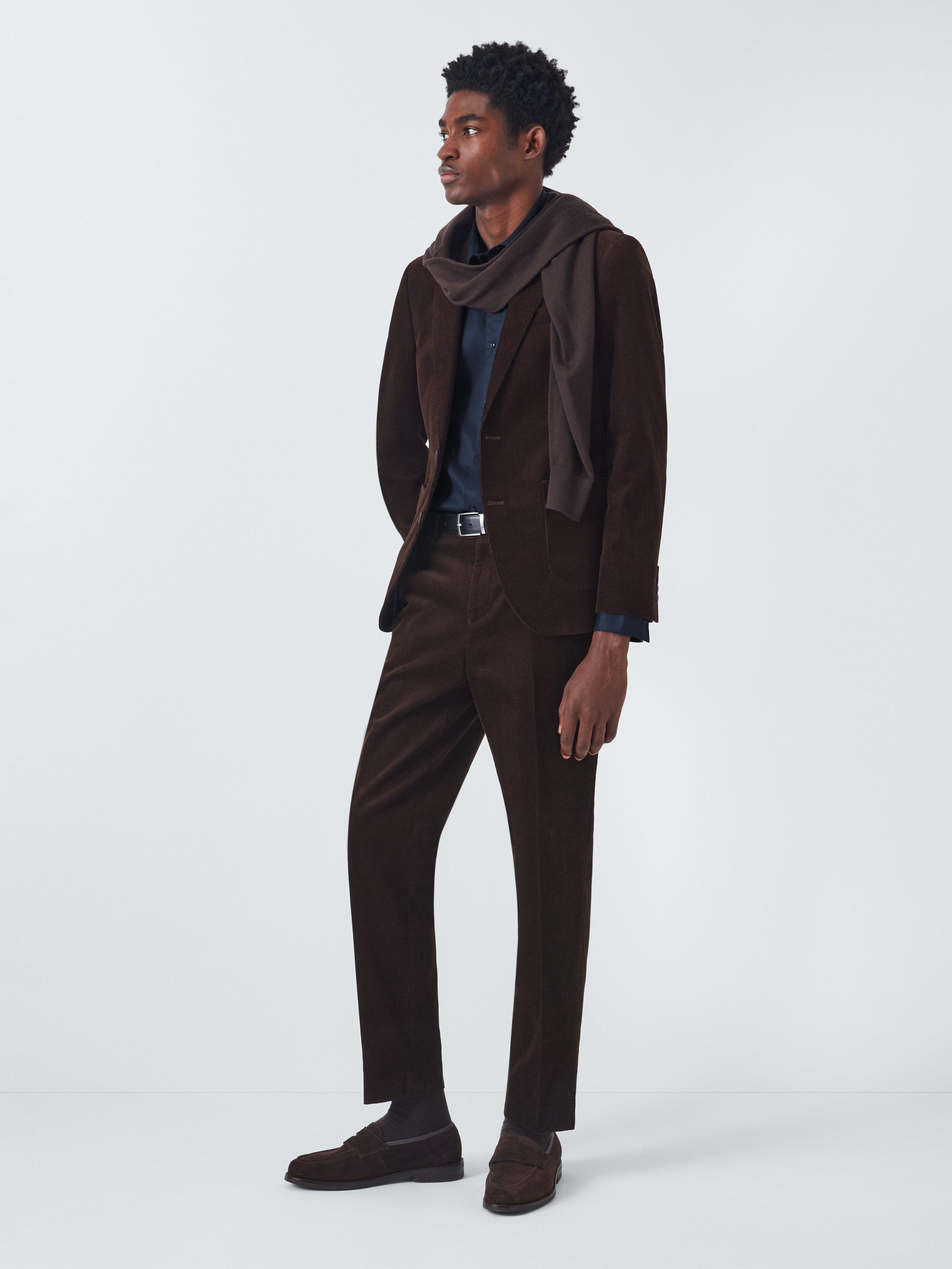 Product image 3 of 6, which shows John Lewis Regular Fit Tencel Shirt, Navy, M