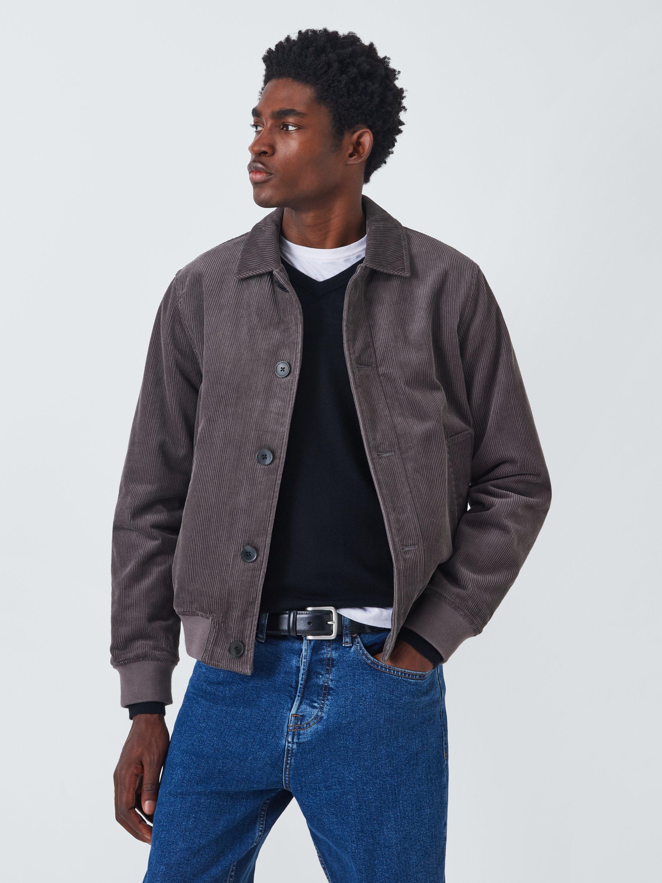 John Lewis Corduroy Bomber Jacket Pavement