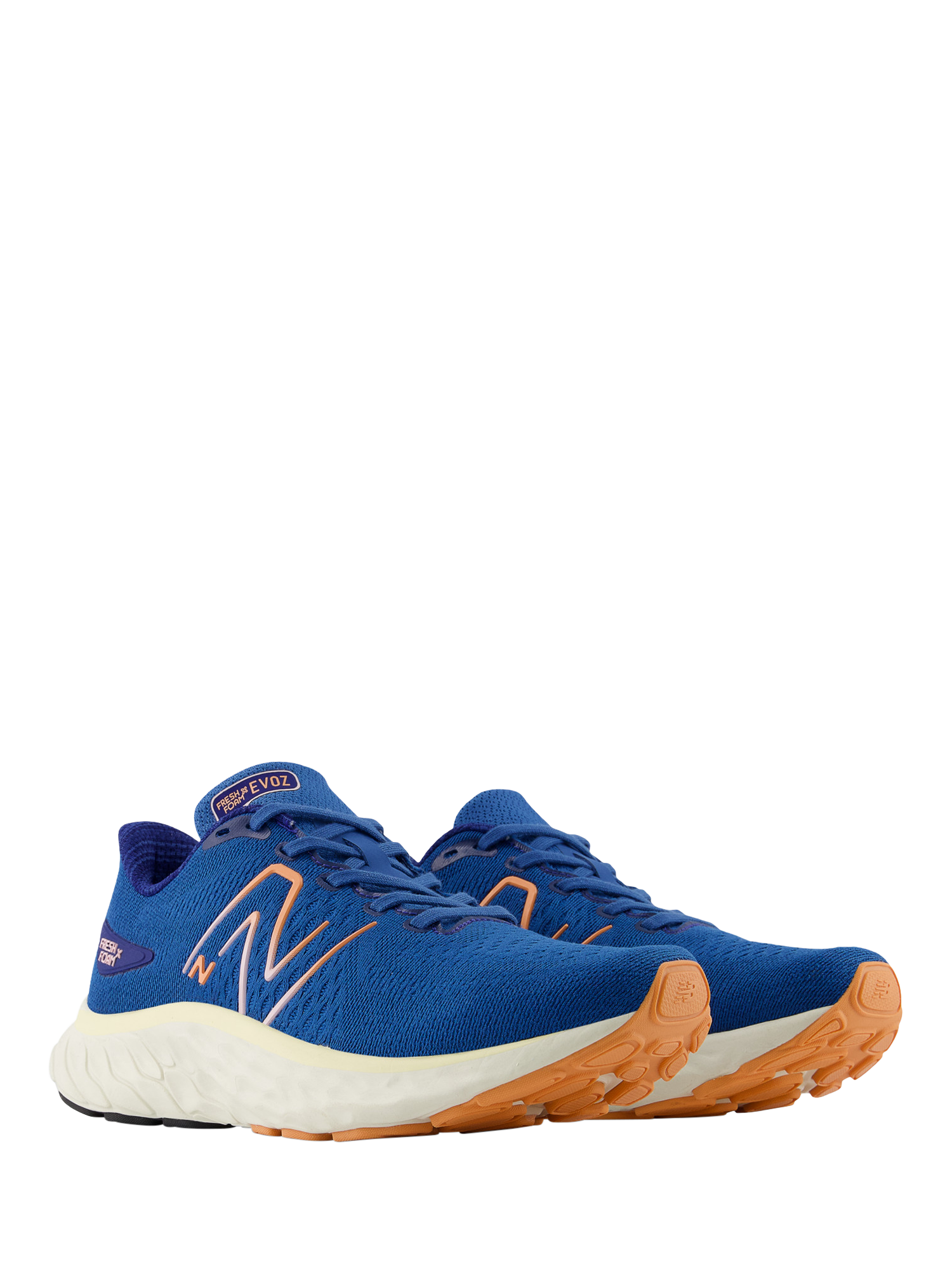 Product image 2 of 6, which shows New Balance Women's Fresh Foam X Evoz V3 Lace Up Sports Trainers, Blue (400), 6.5
