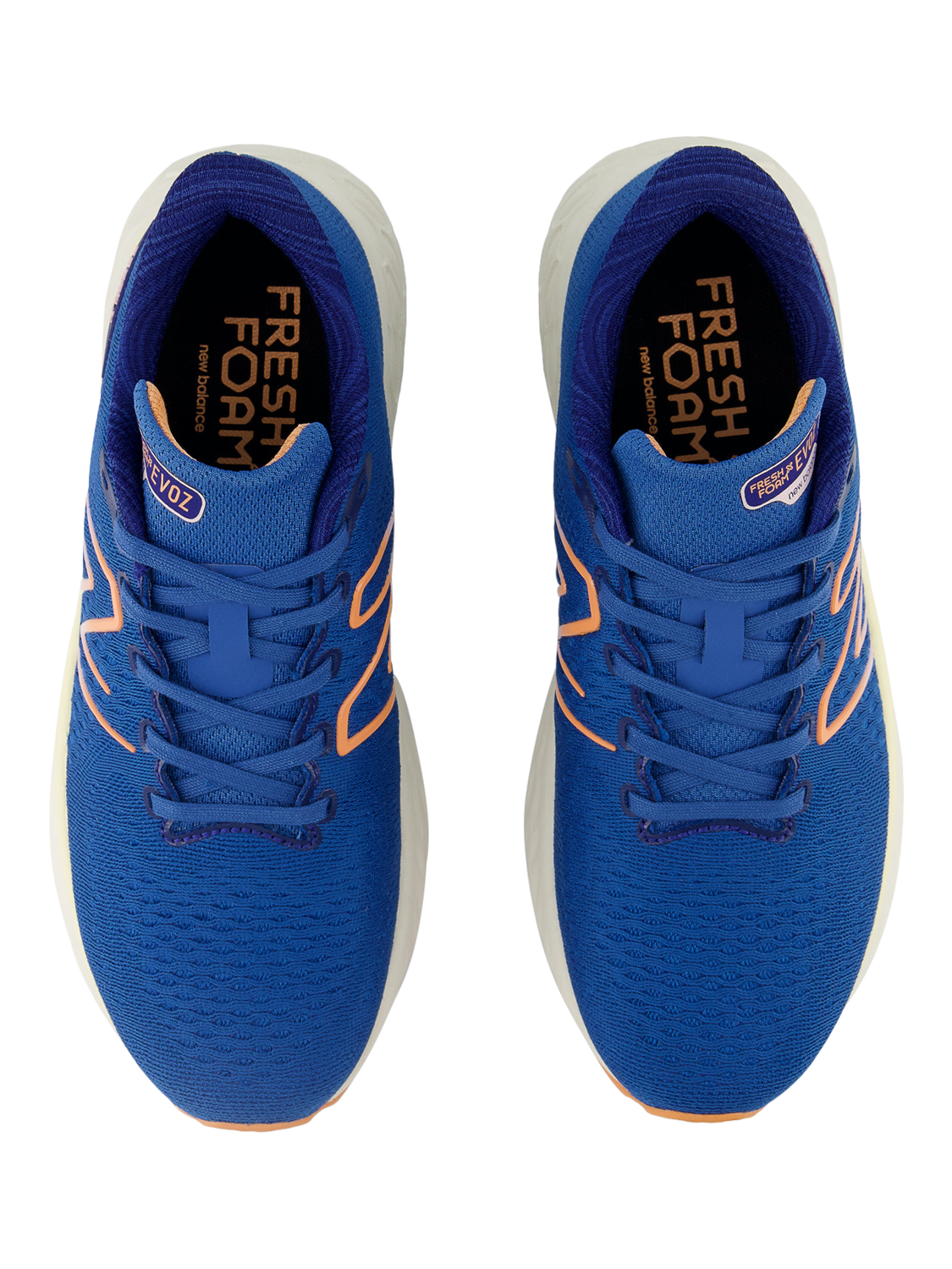 Product image 3 of 6, which shows New Balance Women's Fresh Foam X Evoz V3 Lace Up Sports Trainers, Blue (400), 6.5