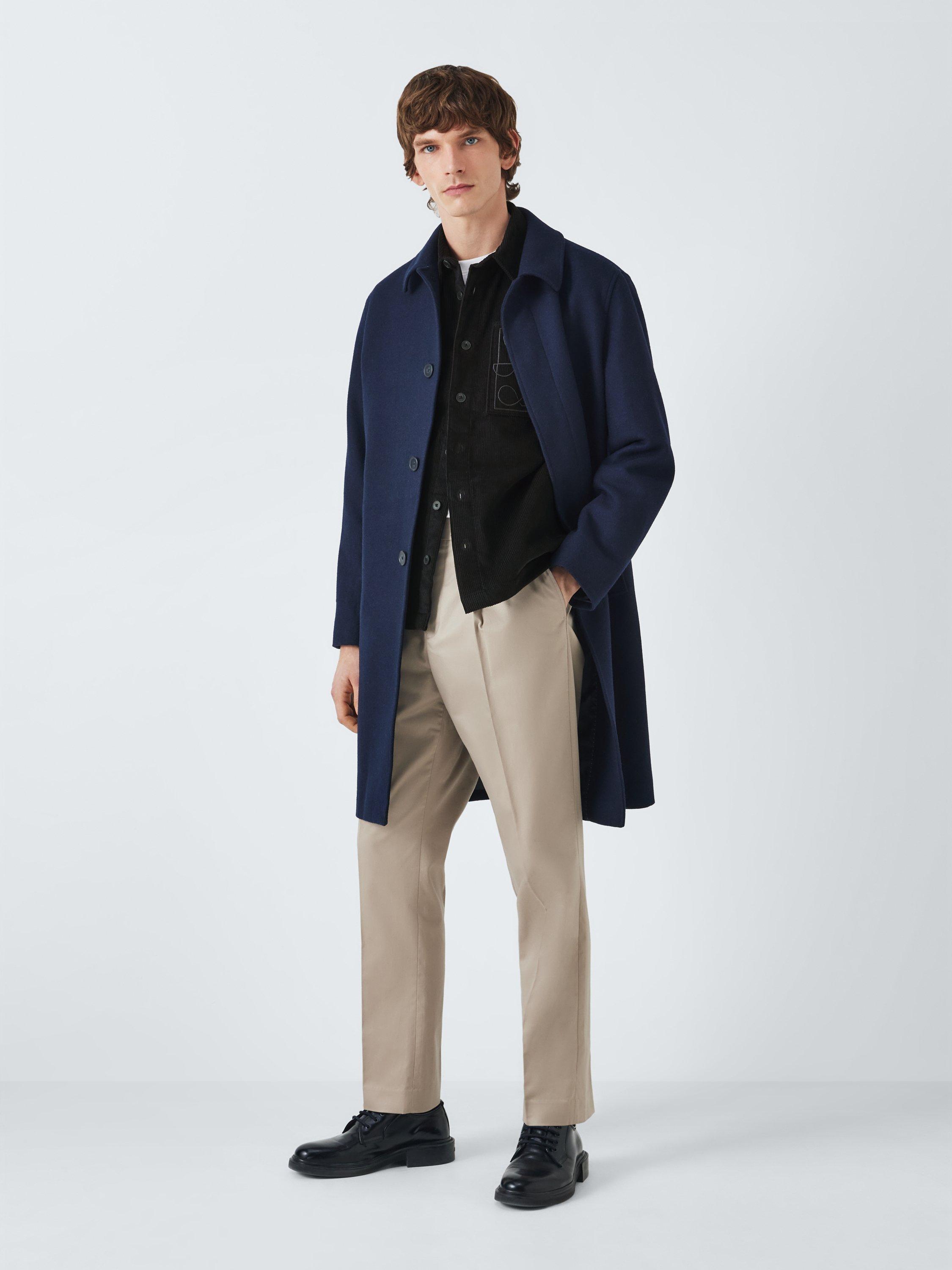 Product image 3 of 6, which shows Kin Embroidered Corduroy Shirt, Black Beauty, S