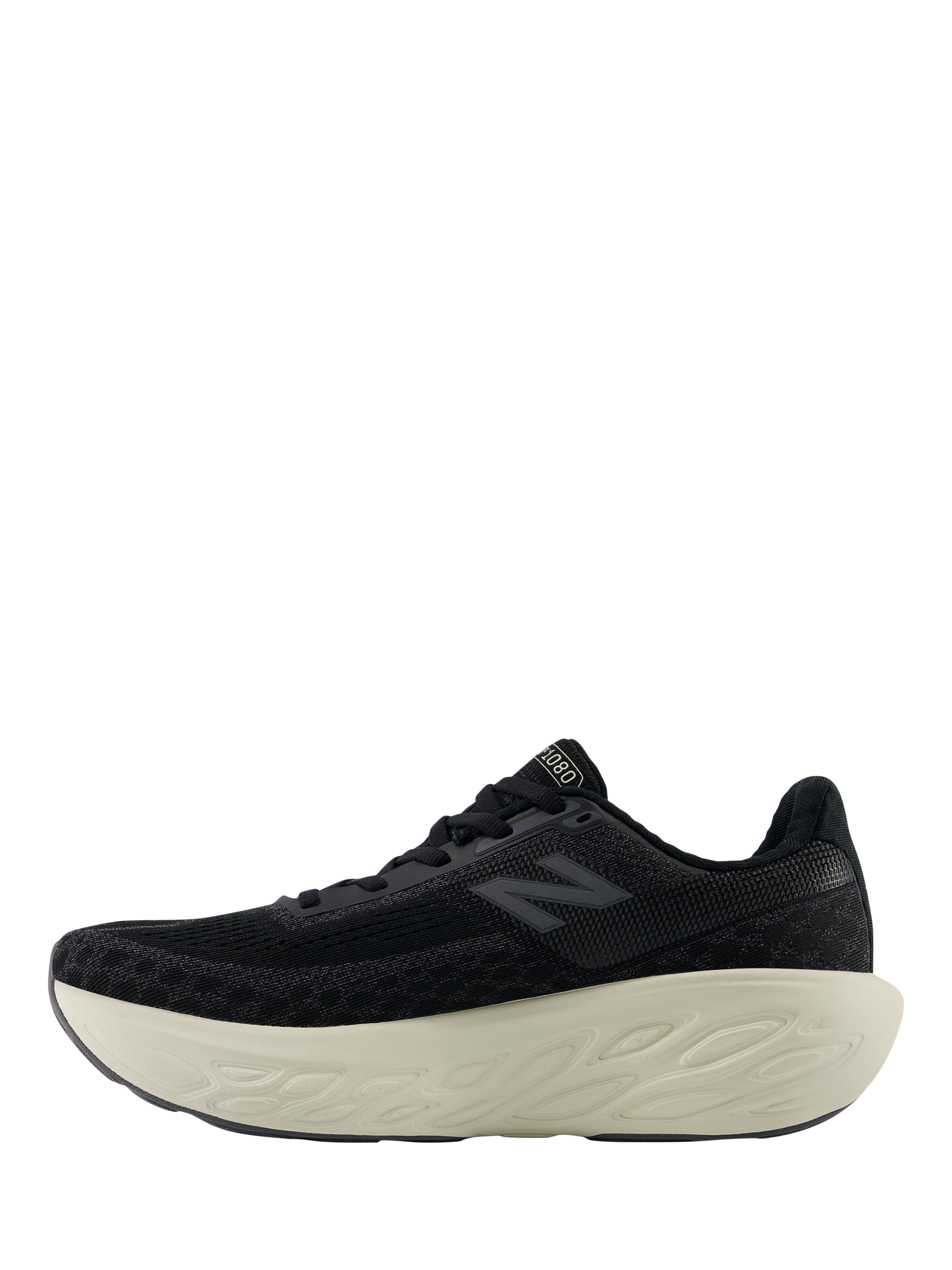 Product image 3 of 6, which shows New Balance Women's Fresh Foam X 1080 v14 Running Shoes, Black, 4