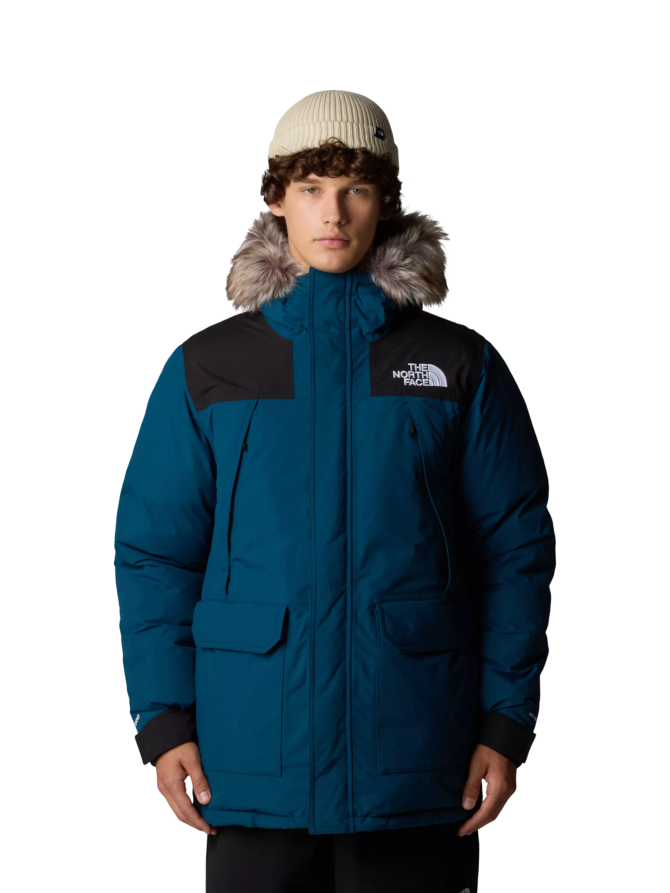 The North Face Men s McMurdo Parka Petrol Black