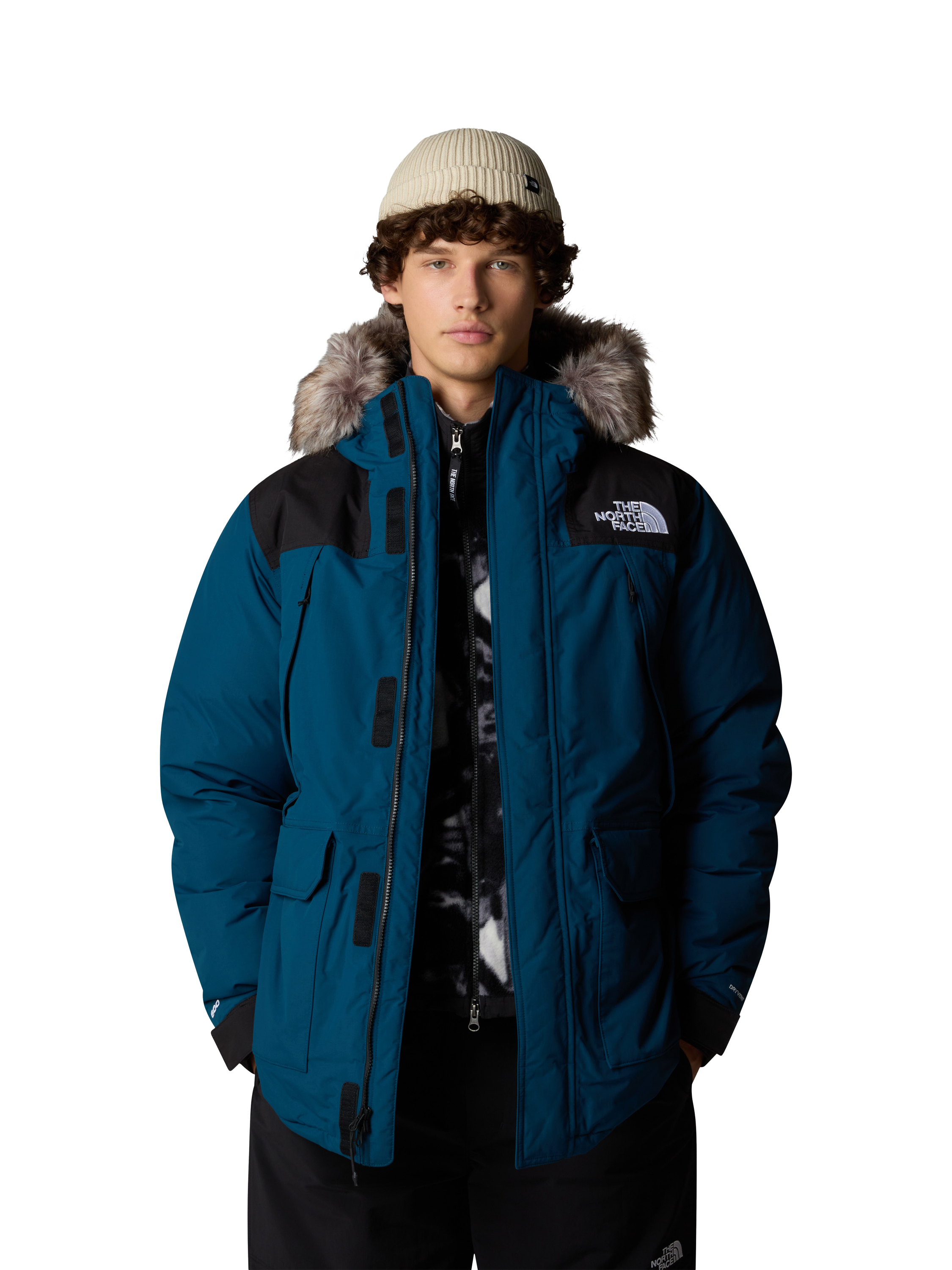 The North Face Men s McMurdo Parka Petrol Black