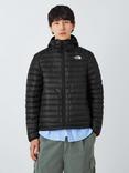 The North Face Huila Synth Hooded Jacket, Black Grey