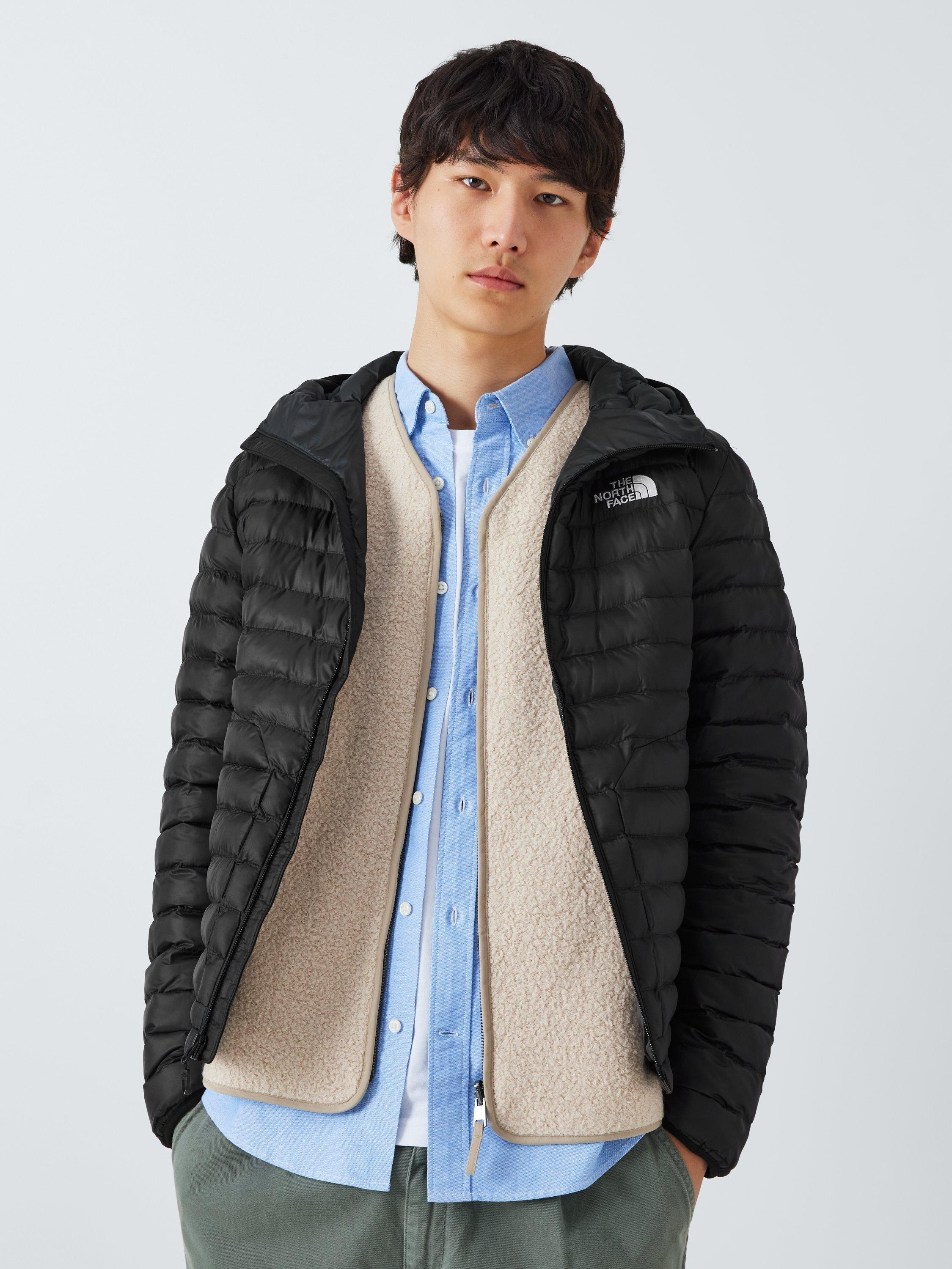 Product image 7 of 7, which shows The North Face Huila Synth Hooded Jacket, Black Grey, M