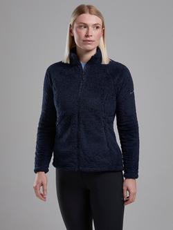 Montane Women's Caldus High Pile Fleece Jacket, Eclipse Blue