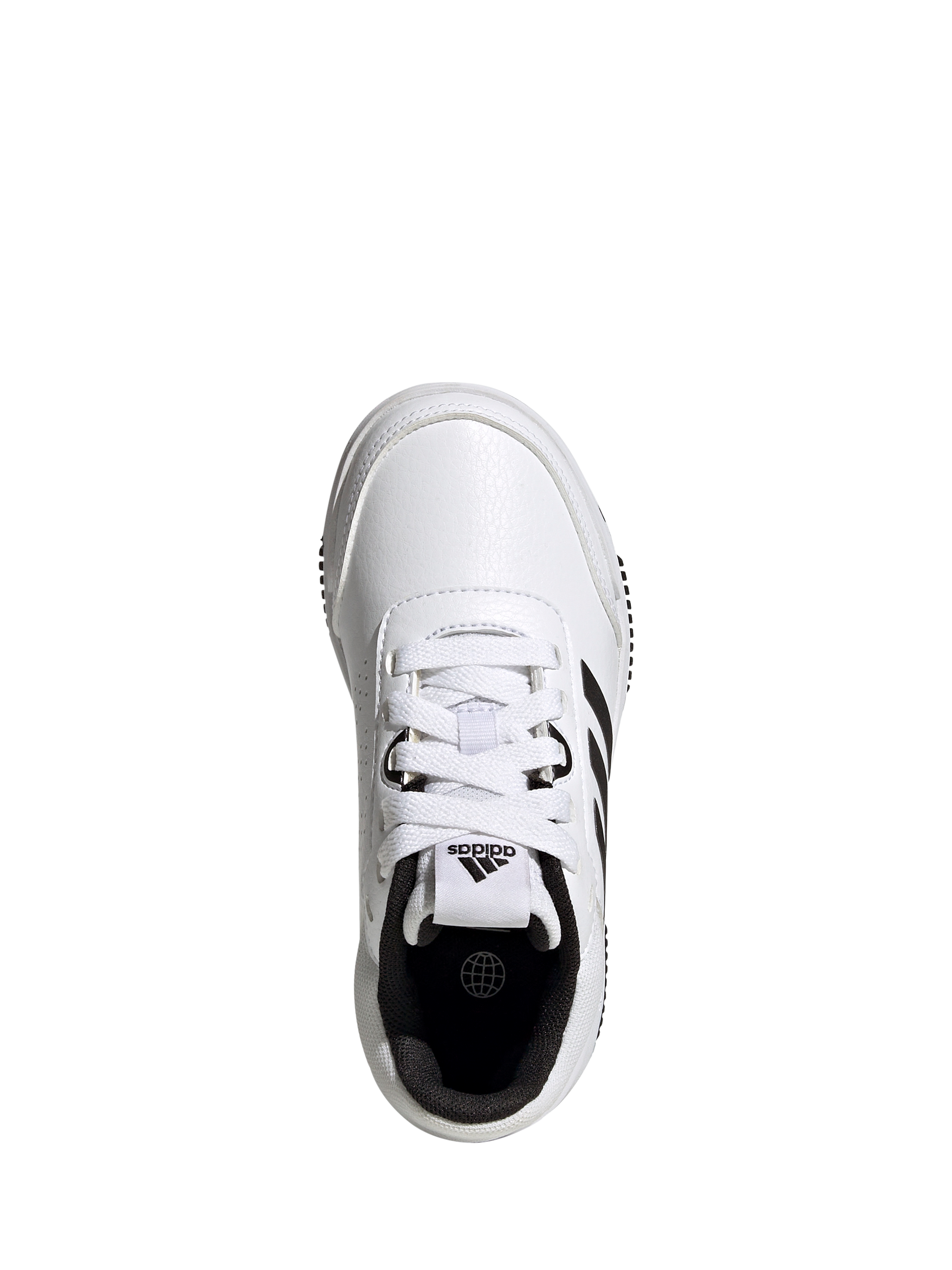 Product image 2 of 11, which shows adidas Kids' Tensaur Sport 2.0 Trainers, White/Black, 3
