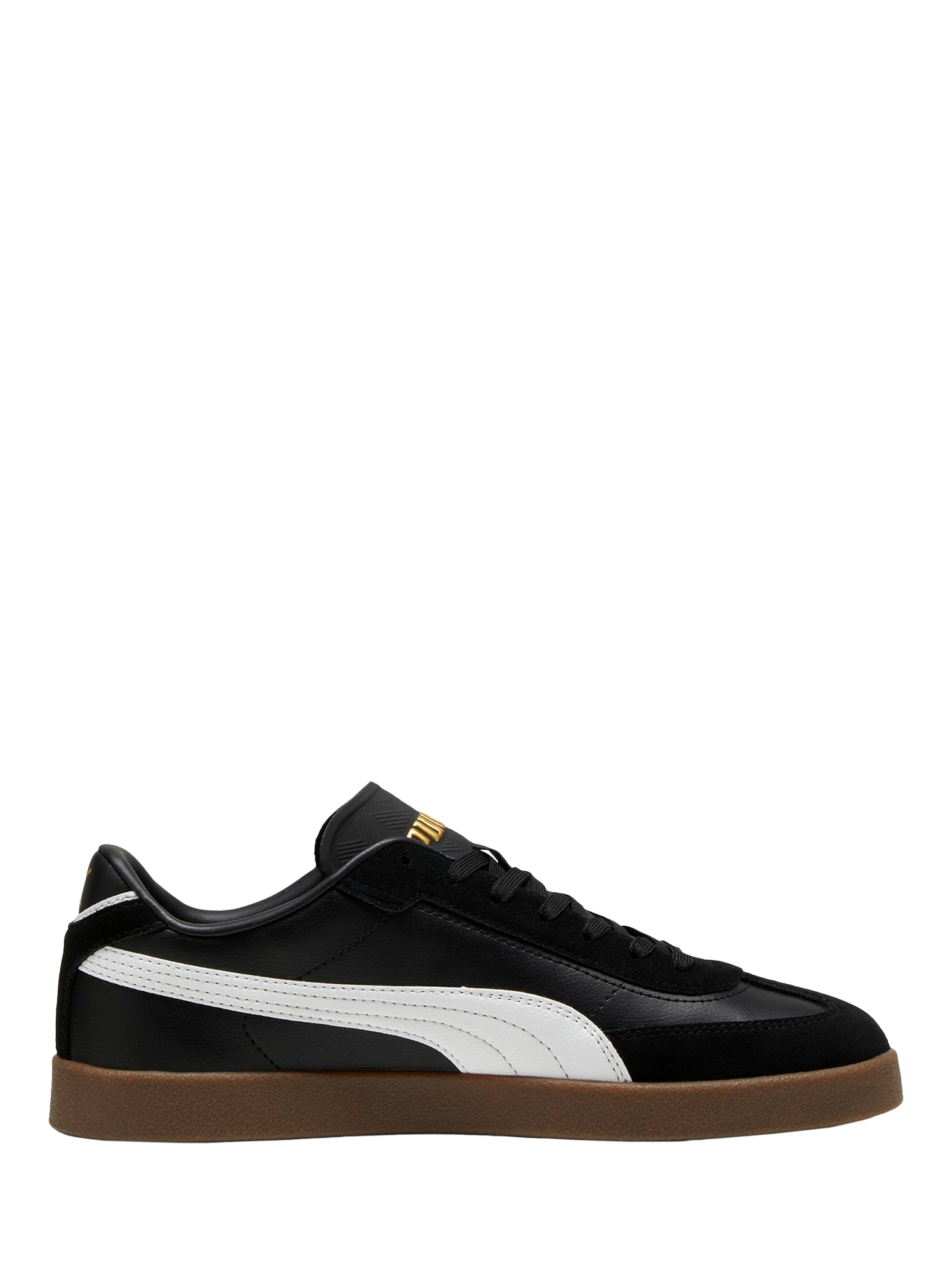 PUMA Club II Era Leather Trainers Black White