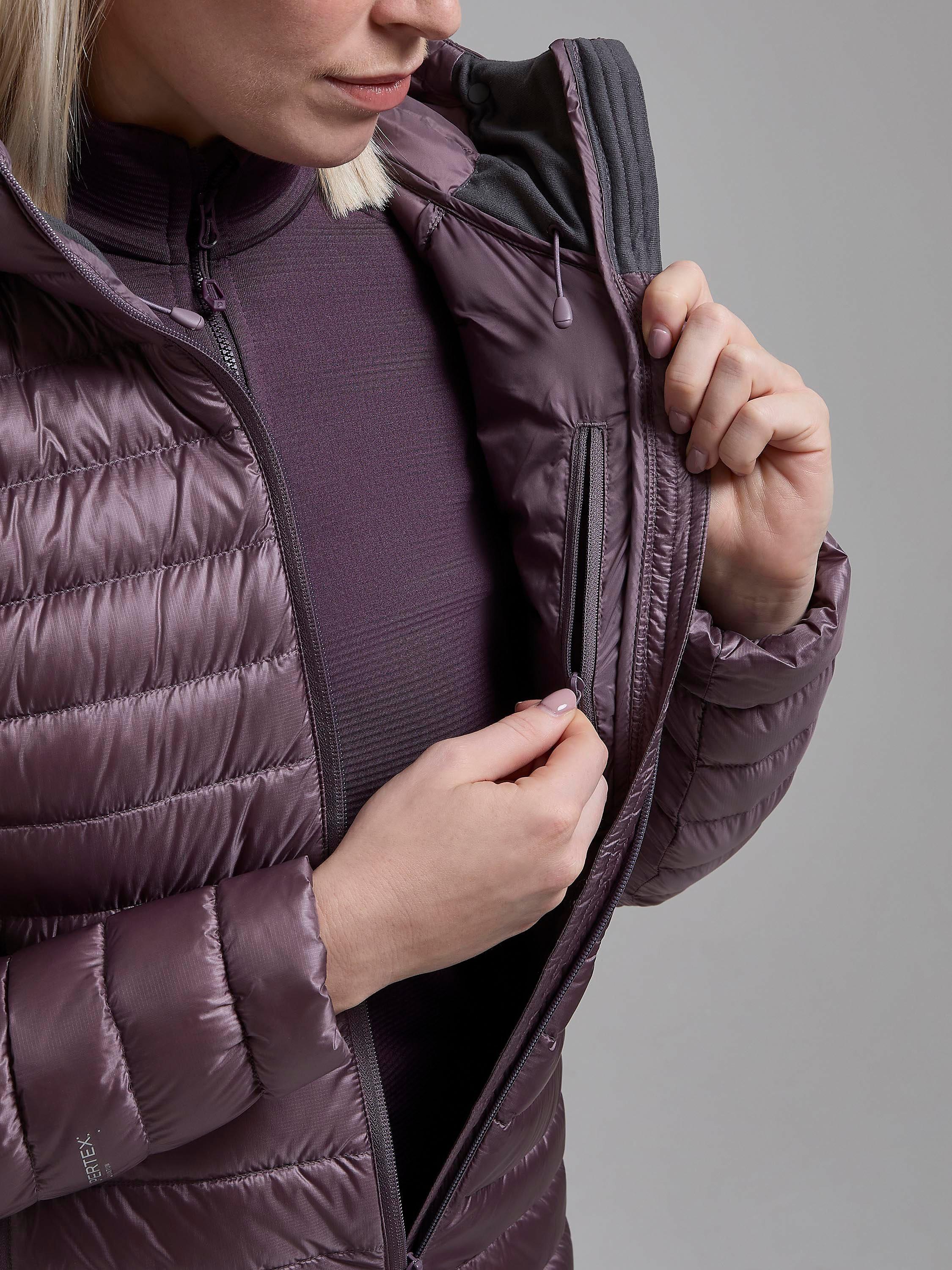 Product image 5 of 9, which shows Montane Anti-Freeze Insulated Hooded Jacket, Moonscape, 12
