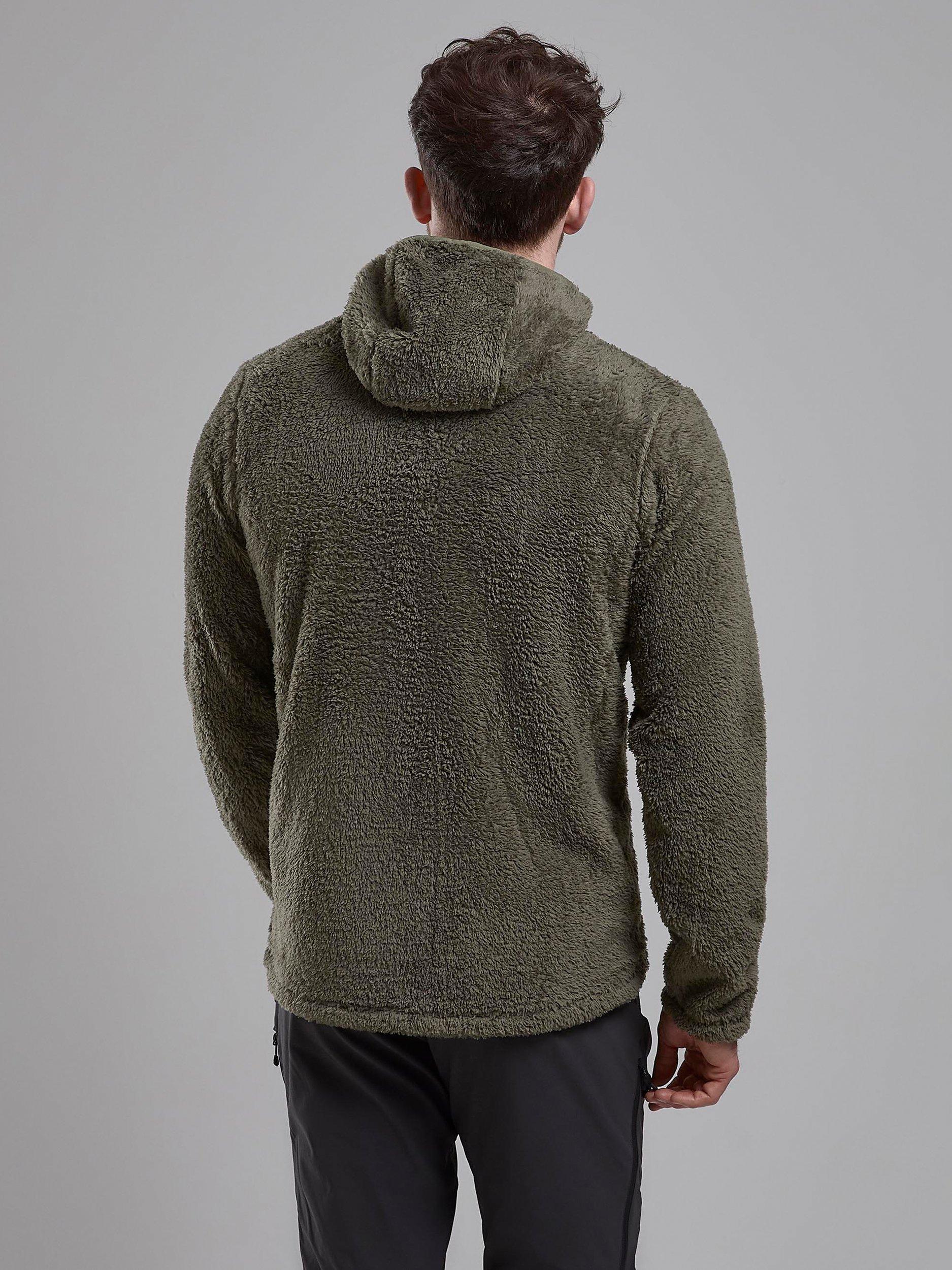 Product image 2 of 8, which shows Montane Caldus XT Fleece Hooded Jacket, Caper, S