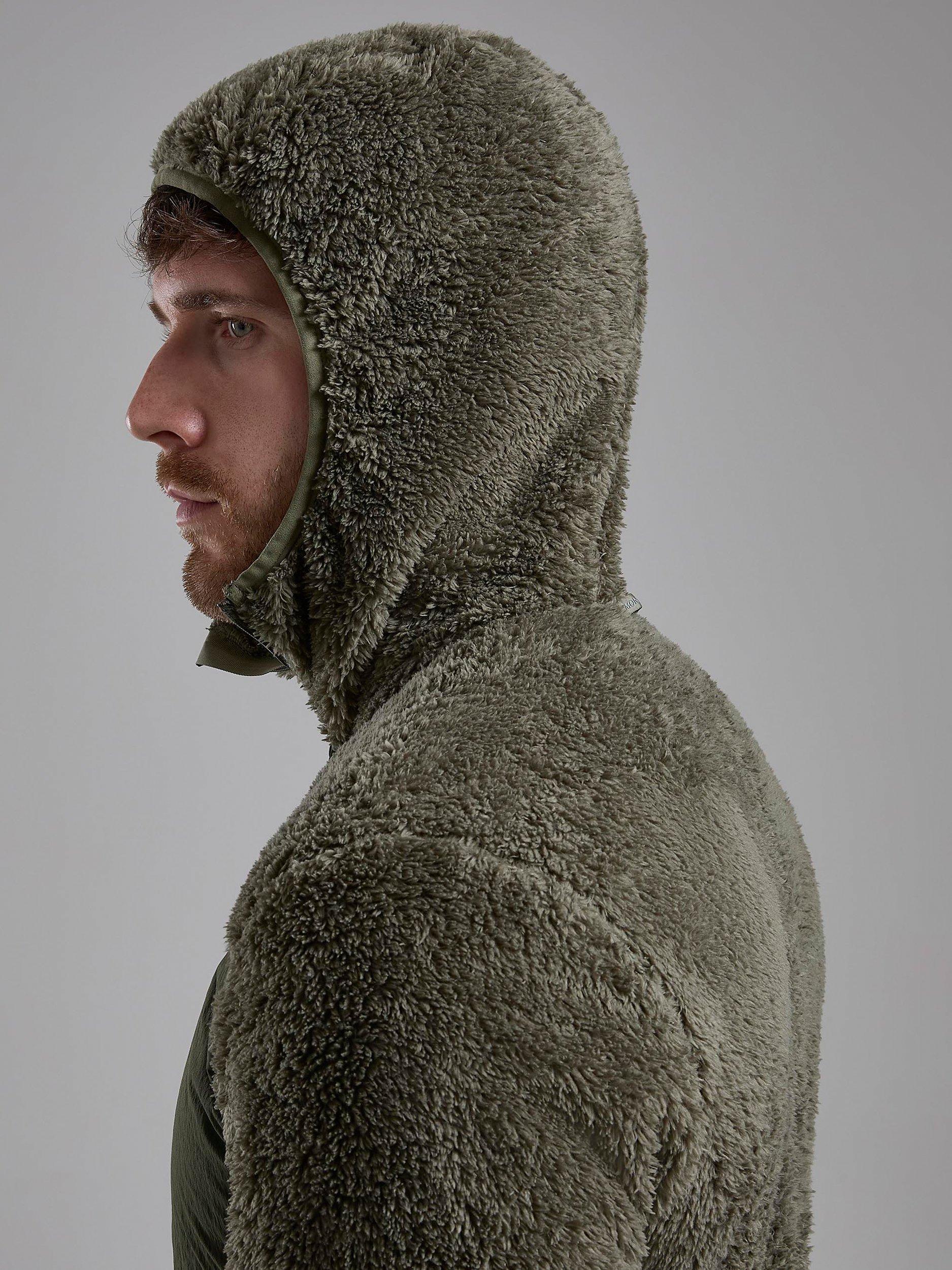 Product image 5 of 8, which shows Montane Caldus XT Fleece Hooded Jacket, Caper, S