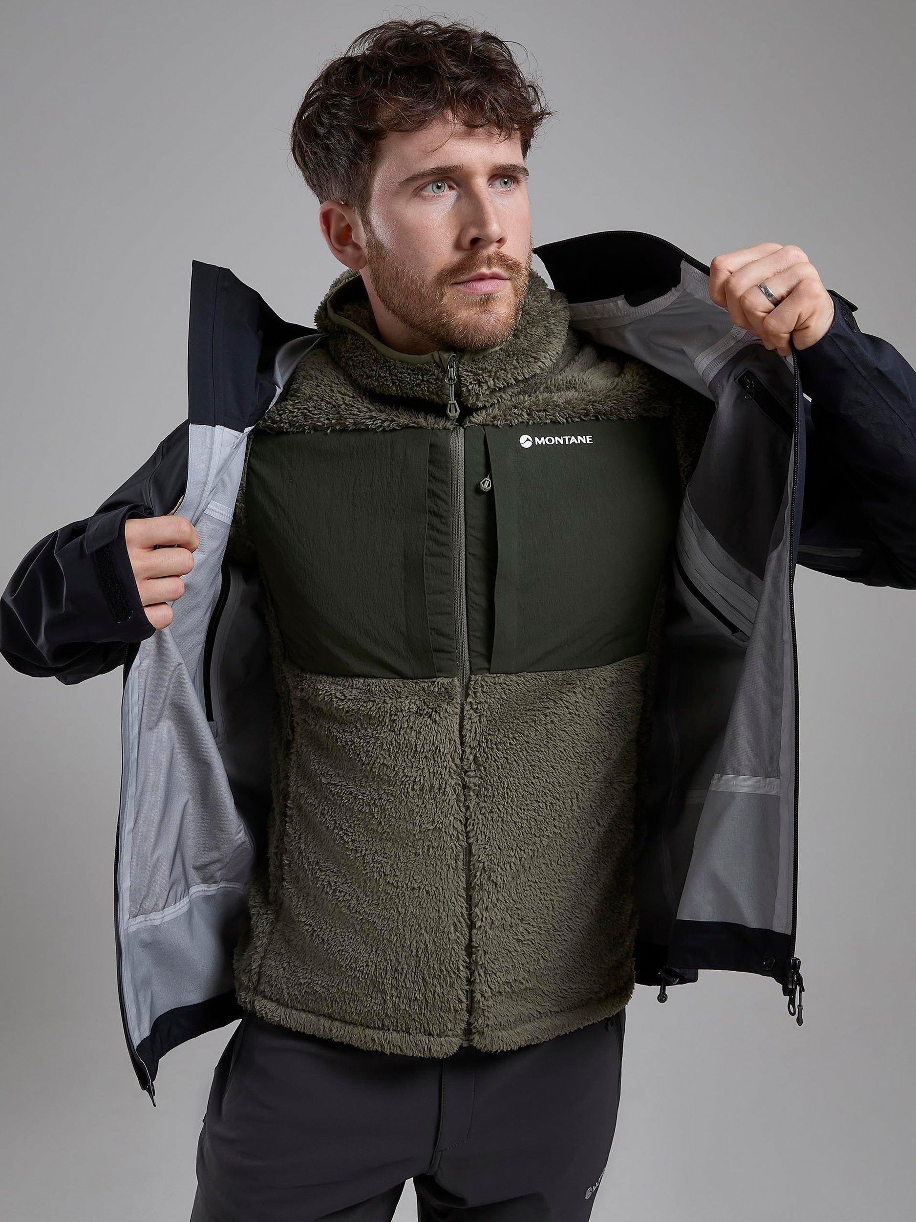 Product image 7 of 8, which shows Montane Caldus XT Fleece Hooded Jacket, Caper, S