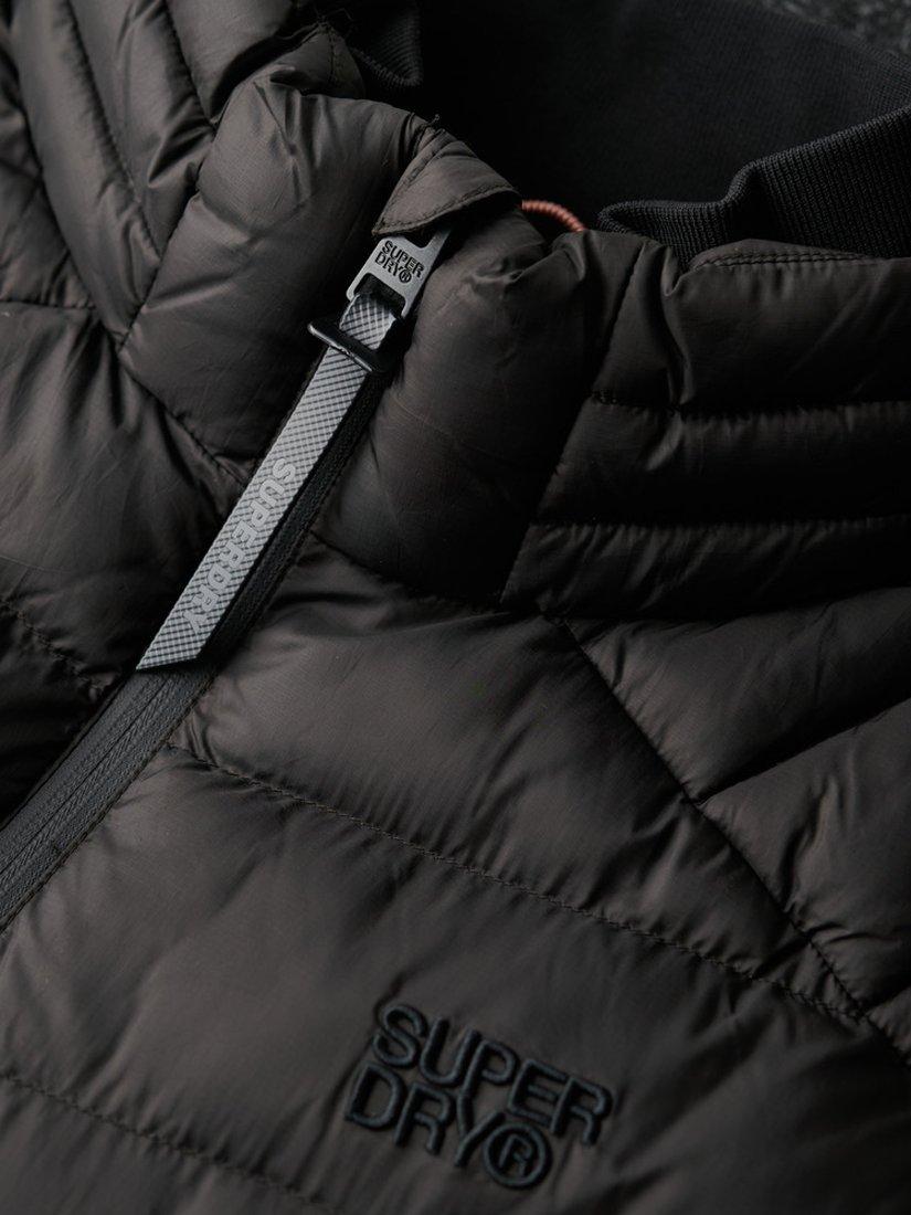 Product image 7 of 7, which shows Superdry Storm Hybrid Jacket, Black, S