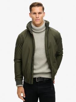 Superdry Light Padded Jacket, Army Khaki, Army Khaki