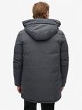 Superdry City Padded Parka Jacket, Ebony