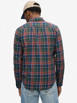 Superdry Organic Cotton Vintage Check Shirt - view 2, Upstate/Multi