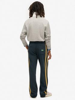 Superdry Essential Logo Straight Joggers - view 2, Eclipse Navy/Gold