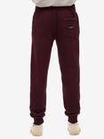 Superdry Essential Logo Cotton Blend Joggers, Tawny Port Red Marl, Tawny Port Red Marl