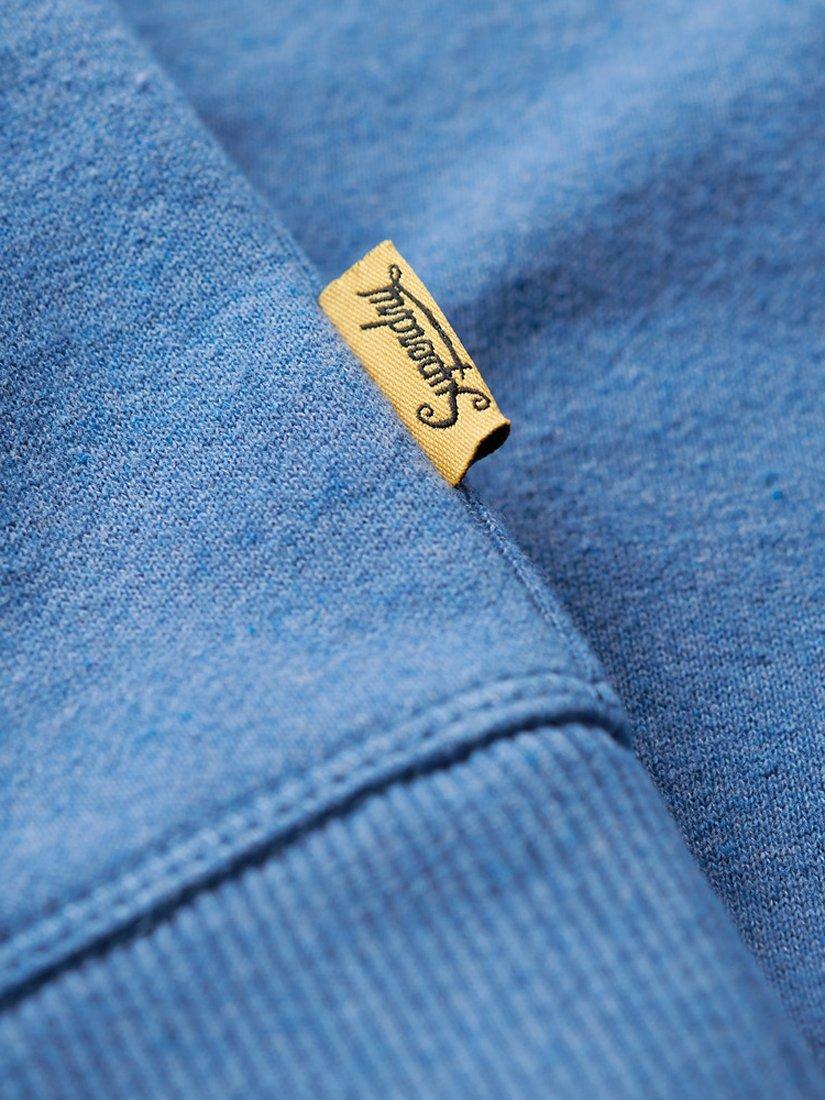 Product image 4 of 6, which shows Superdry Outdoors Graphic Crew Sweatshirt, Ocean Blue, S