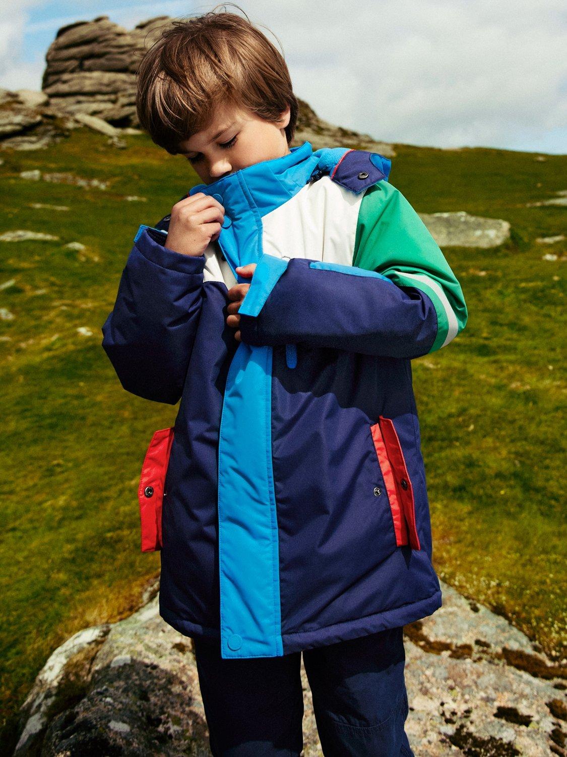 Mini Boden Kids All Weather Waterproof Coat Multi