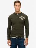 Superdry Vintage Athletic Long Sleeve Grandad Top