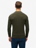 Superdry Vintage Athletic Long Sleeve Grandad Top