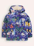 Mini Boden Kids' Sherpa Lined Jacket, Enchanted Unicorn