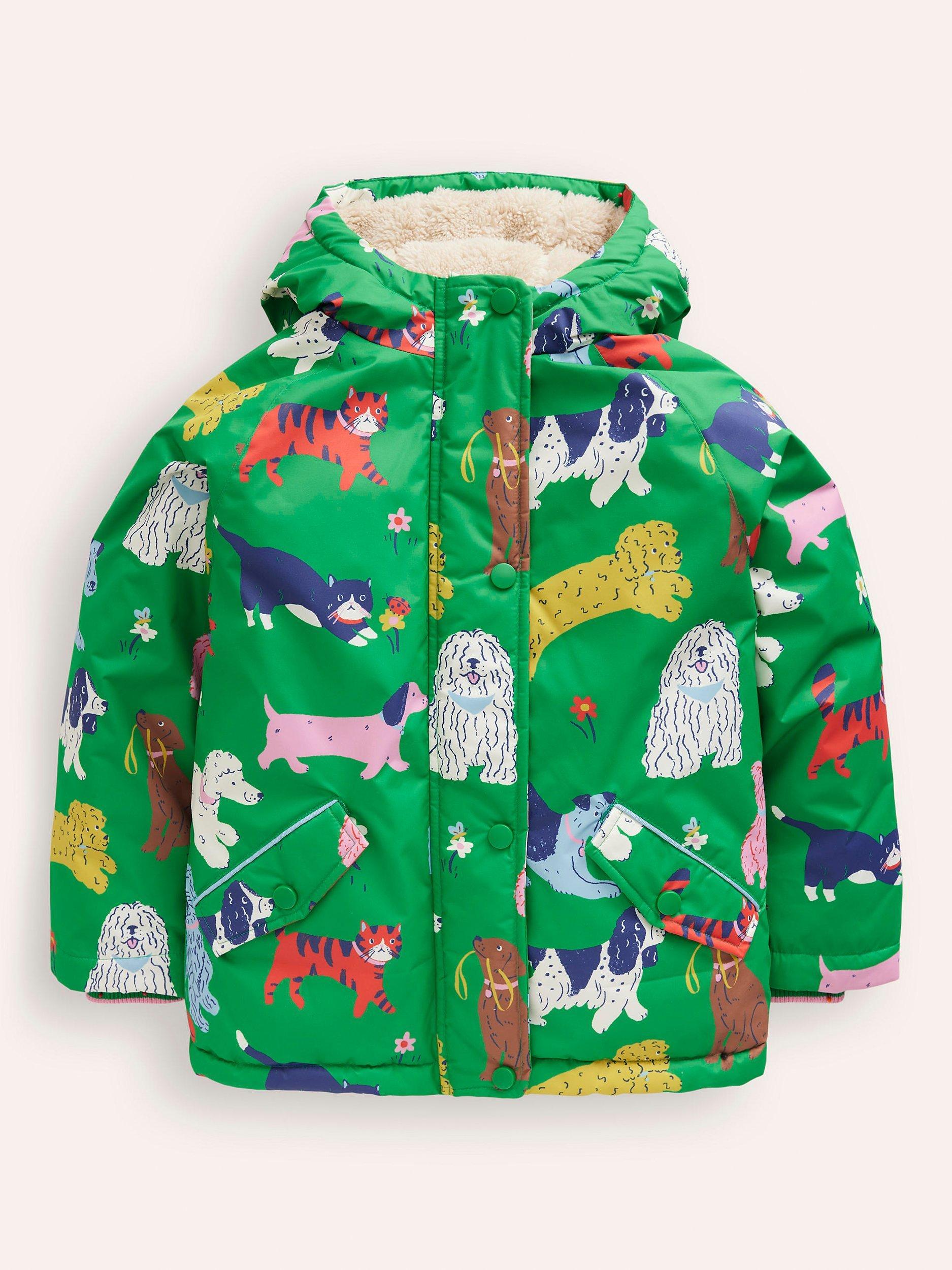 Mini boden sherpa lined anorak store