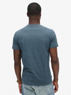 Superdry Essential Logo T-Shirt - view 2, Scorched Teal Grit