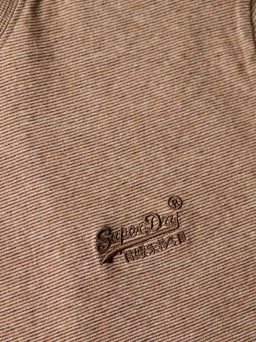 Product image 5 of 5, which shows Superdry Essential Logo T-Shirt, Desert Sand Feeder, S