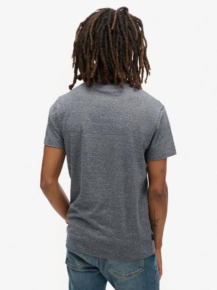 Superdry Essential Logo T-Shirt - view 2, Eclipse Navy/Grey