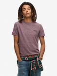 Superdry Essential Logo T-Shirt, Port Grey Grindle